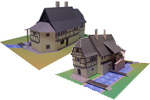 maquettes maisons alsaciennes