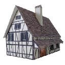maquettes maisons alsaciennes