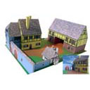 maquettes maisons alsaciennes